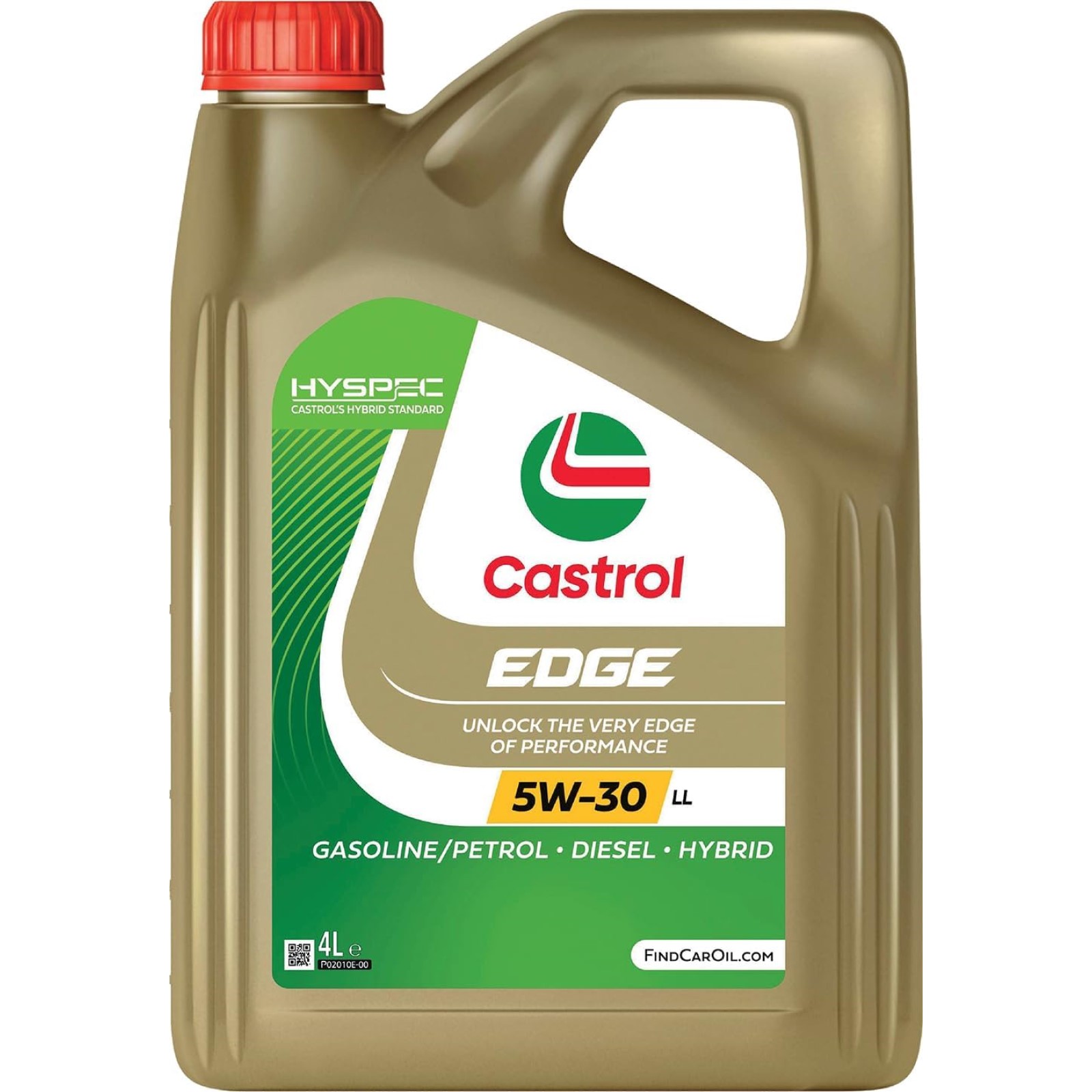 Olio motore CASTROL EDGE 5W30 per auto (4 litri)