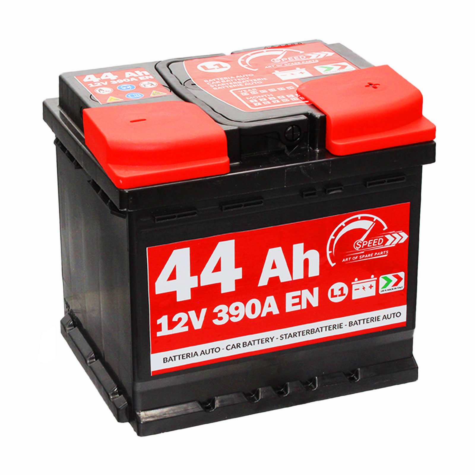 Batteria Auto Speed 44Ah L1 390A 12v