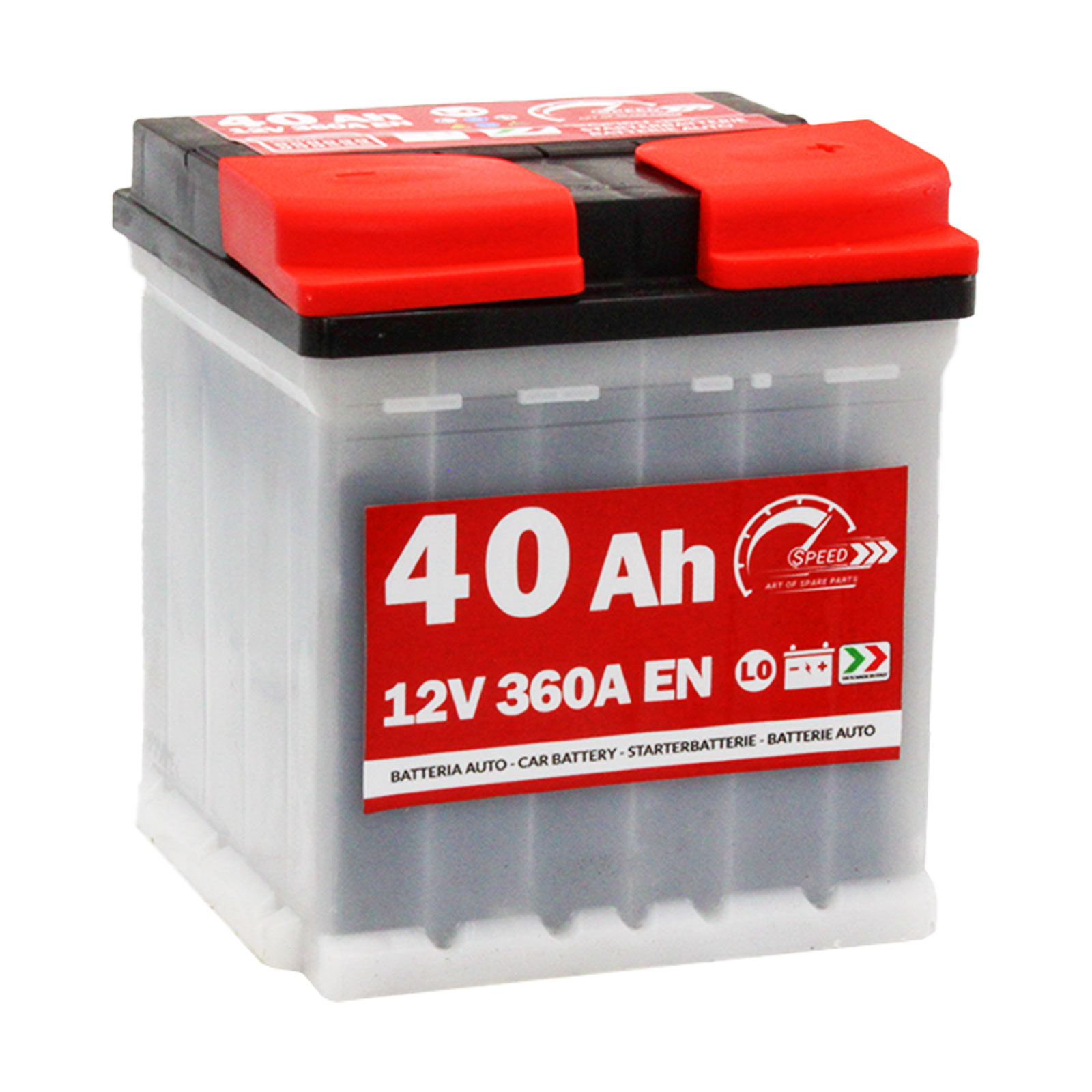 Batteria Auto Speed L040 40Ah 360A 12V