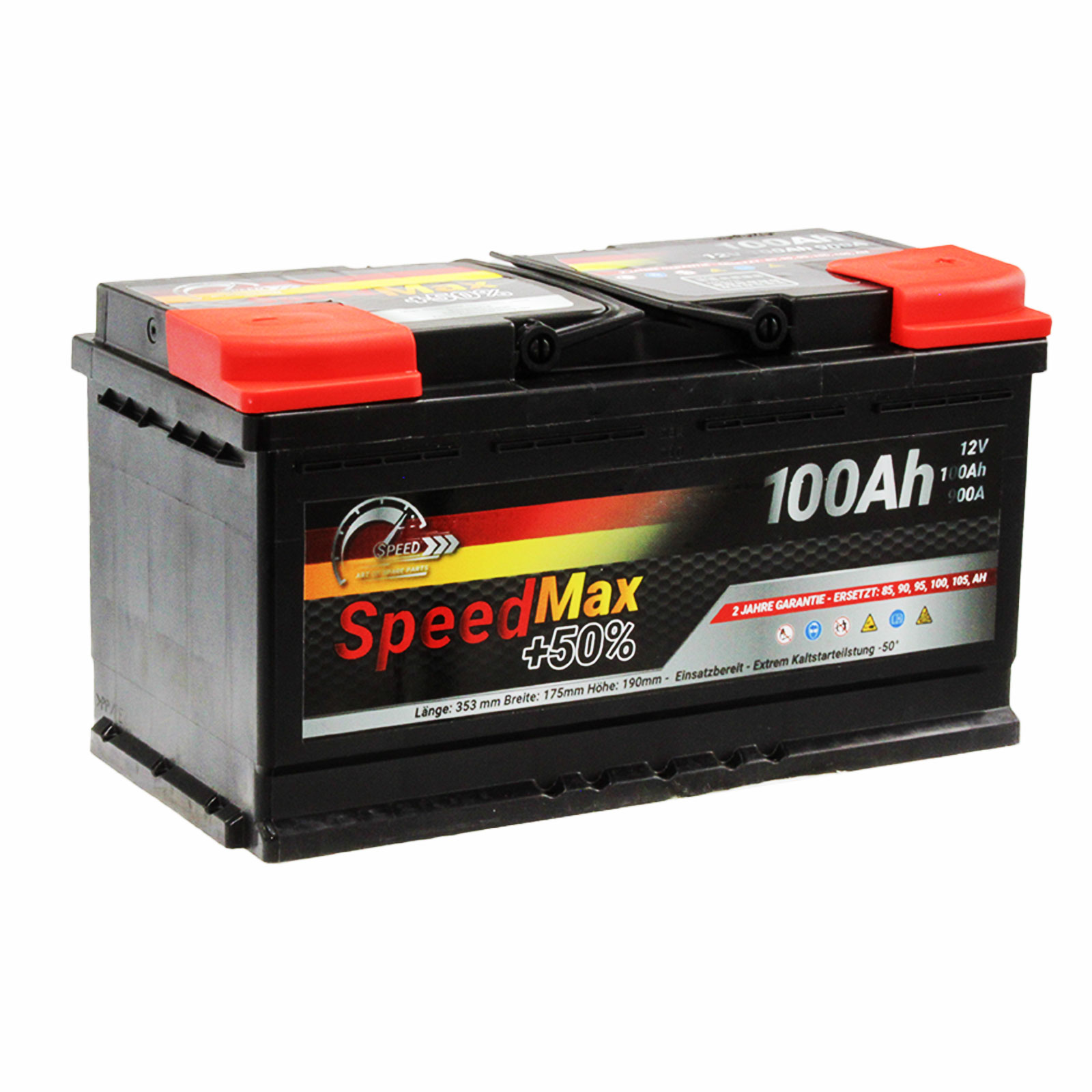 Batteria auto SPEED MAX L5100 100AH 900A 12V