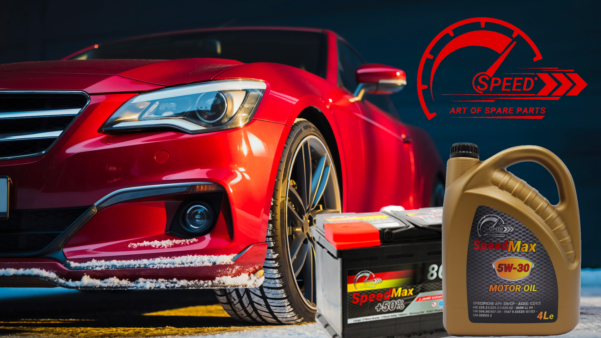 Speciale ricambi auto SPEED con buono sconto 5%: P2963