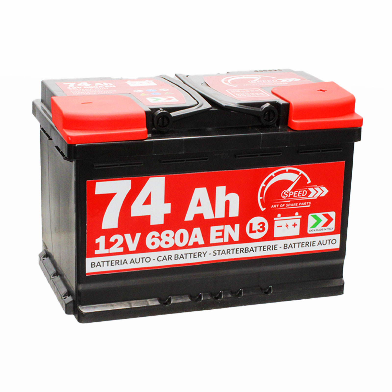 Batteria Speed L374 74Ah 680A 12V