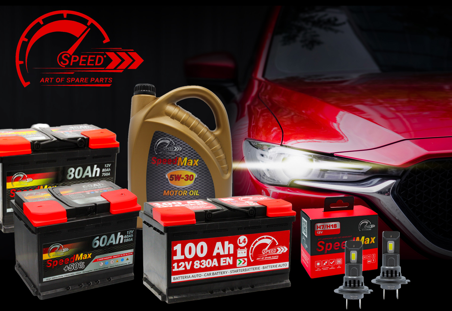 Scopri i ricambi auto SPEED