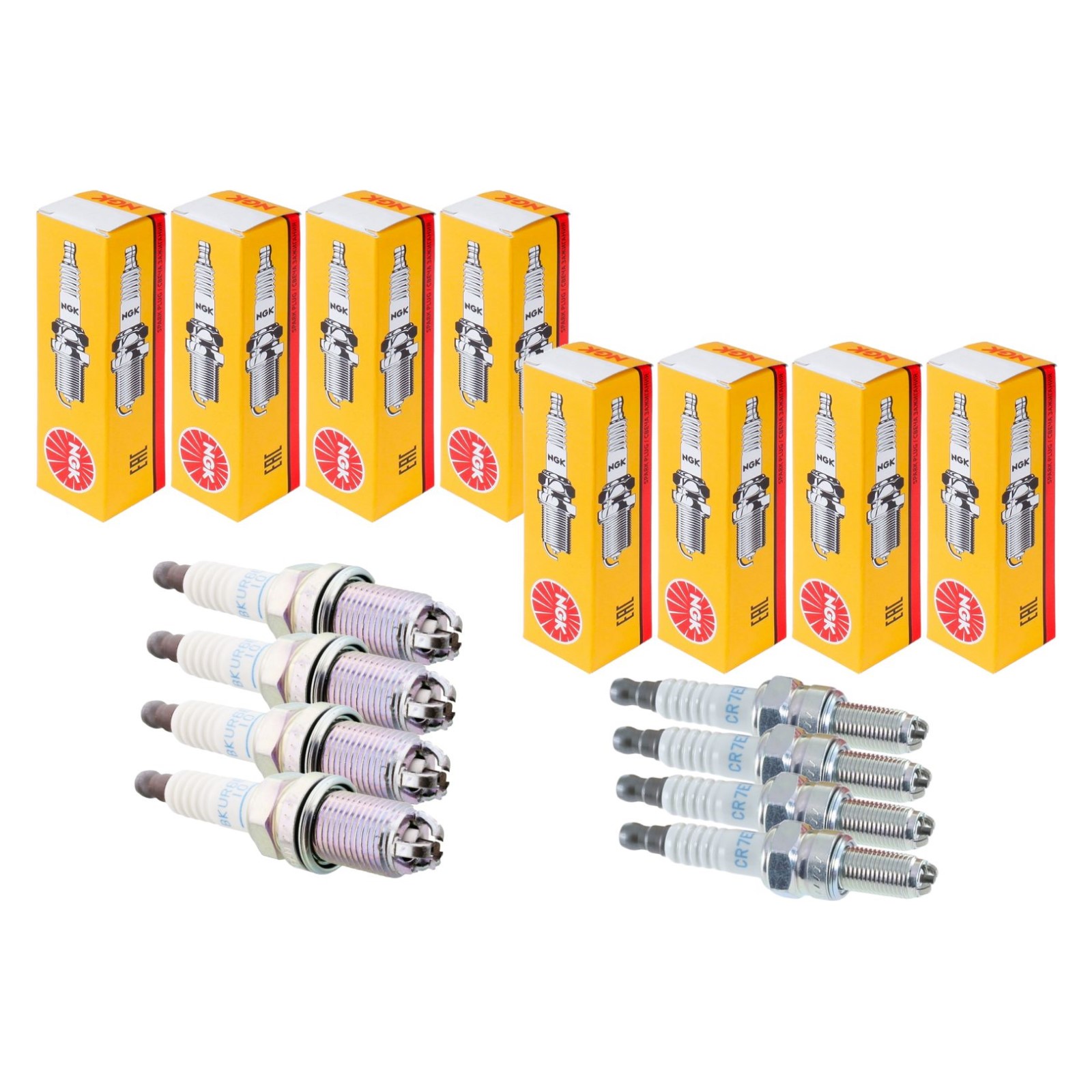 Kit 8 Candele Ngk Per Auto Alfa Romeo