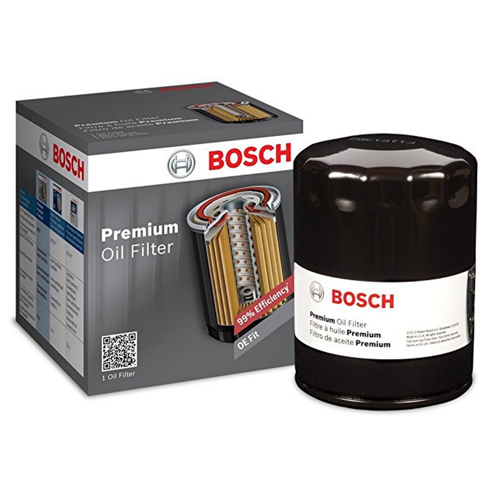 Filtro Olio Bosch F026407023 Per Vw, Audi