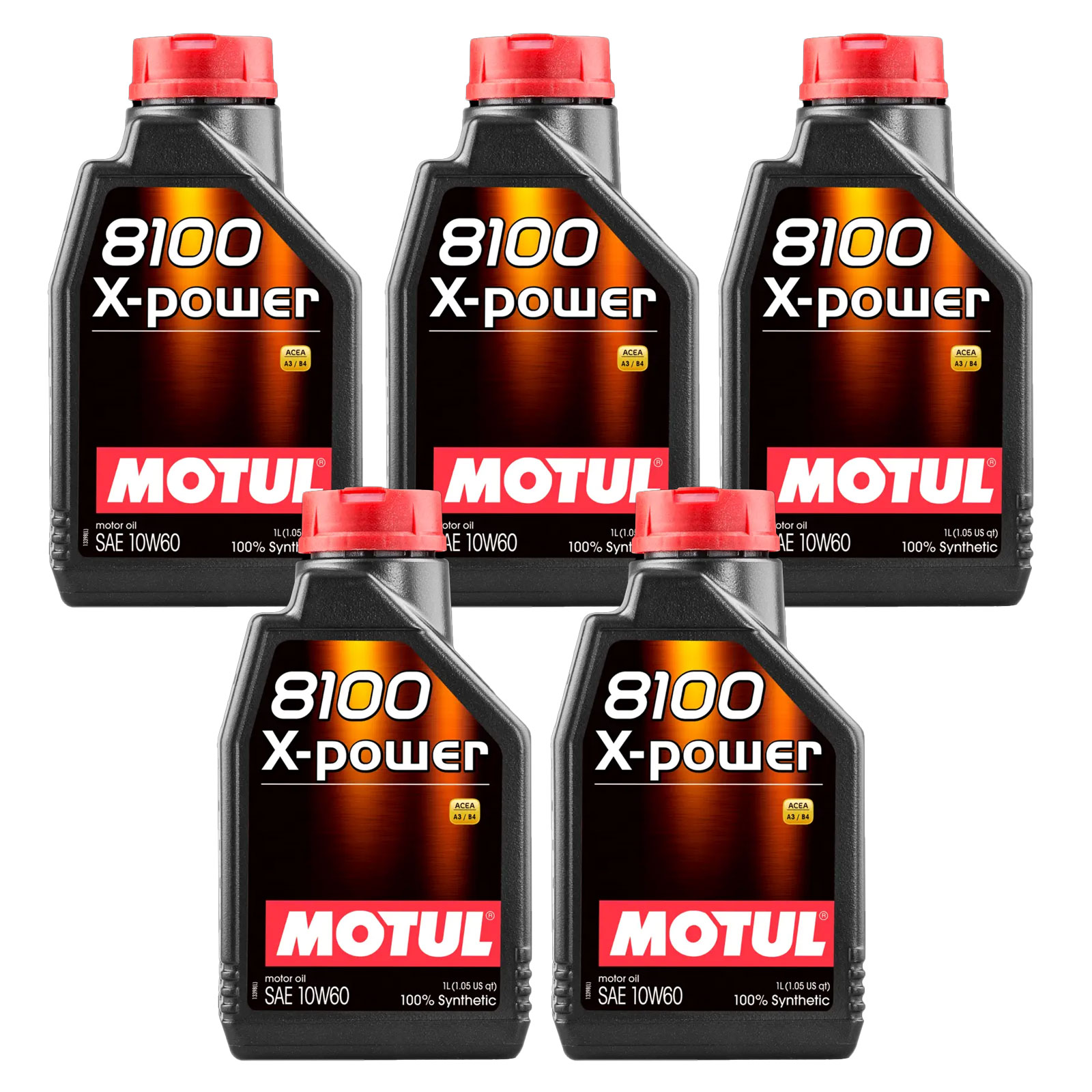 Olio motore Motul 8100 X-power 10w-60 5 litrI